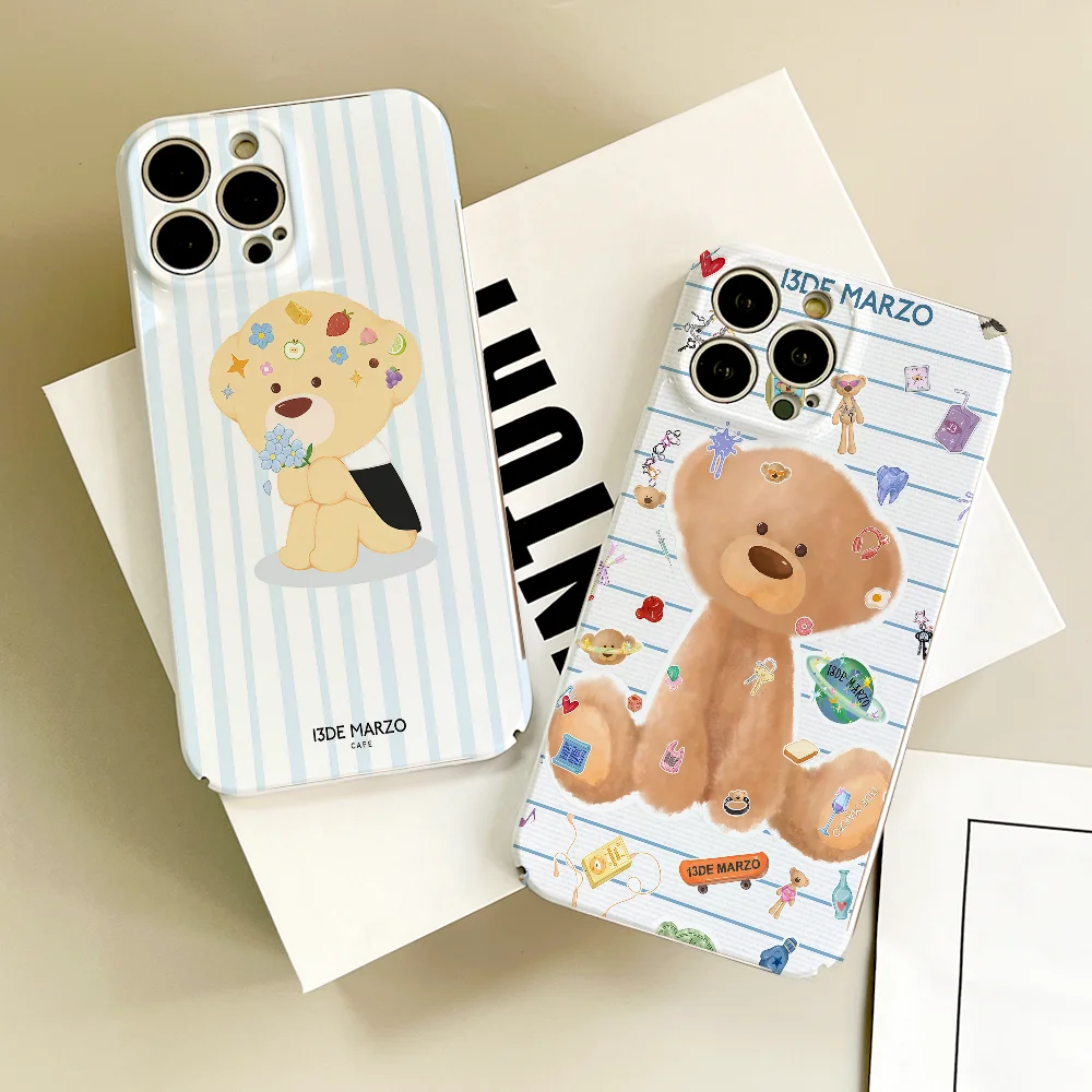 Fashion Prints 13De Phone Case For Samsung S24 S23 A54 55 53FE Ultra Plus 4G 5G Precise Hole M-MARZO Matching Film Covers