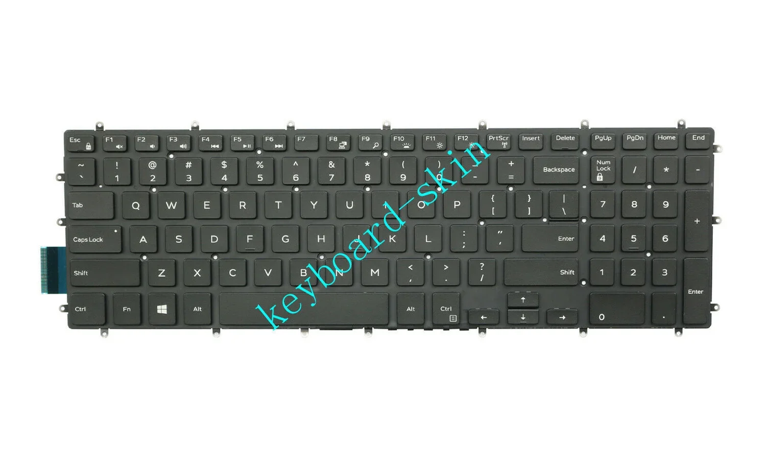 Nuevo teclado de EE.UU. con retroiluminación para portátil DELL Latitude 3500, 3590, Vostro 5568, 7570, serie 7580