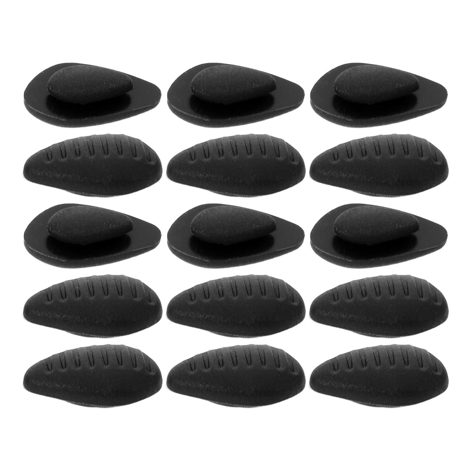 

20Pairs Nose Bridge Pads for Glasses Soft Silicone Push-in Eyewear Pads Anti-Slip Replacement for Eyeglasses and Sunglasses Use
