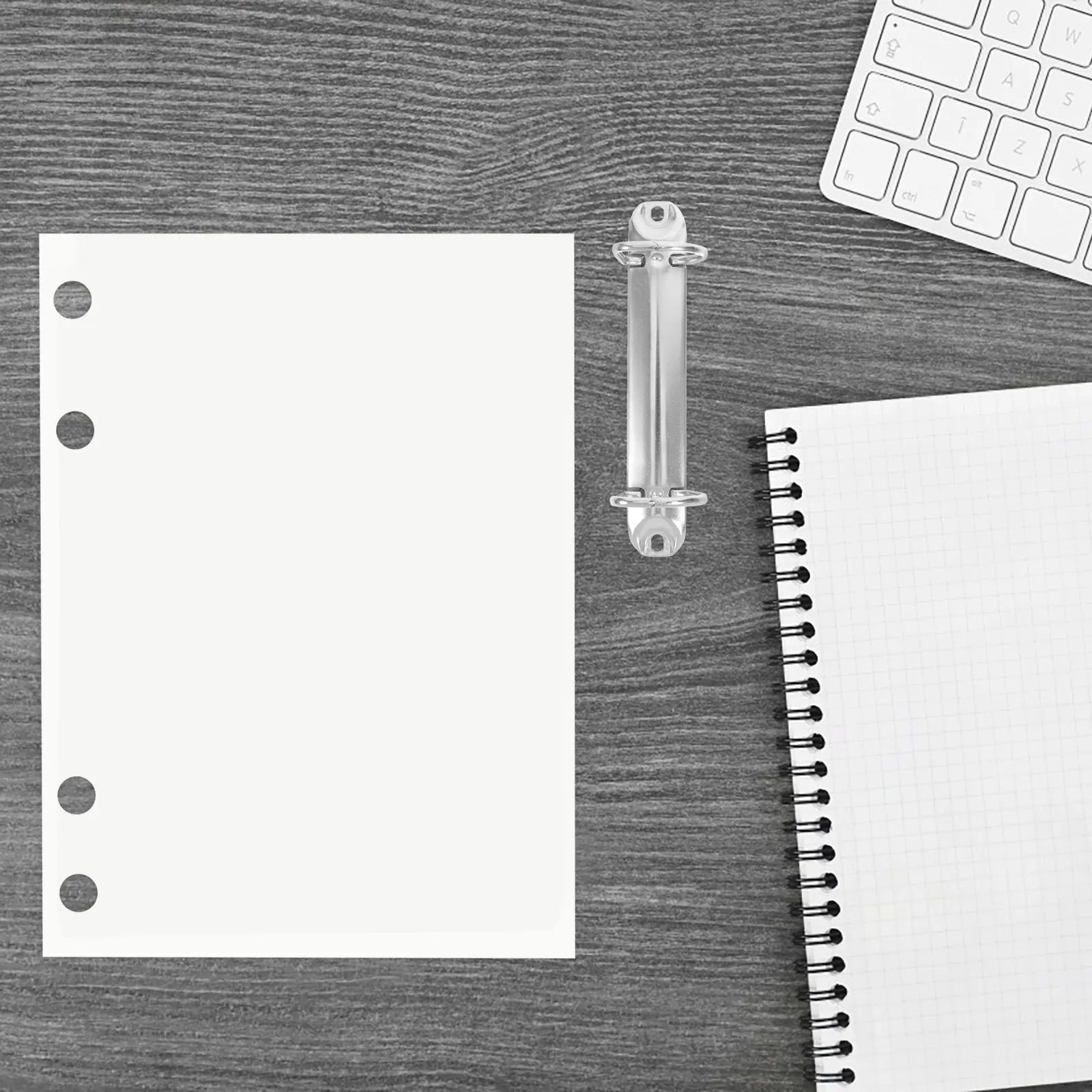 วงแหวนเข้าเล่มแบบ DIY วัสดุโลหะผสมสังกะสี แบบ 2 ห่วง สำหรับเข้าเล่มหนังสือ สมุดภาพ สมุดบันทึก ใช้ได้ทั้งนักเรียนและนักธุรกิจ