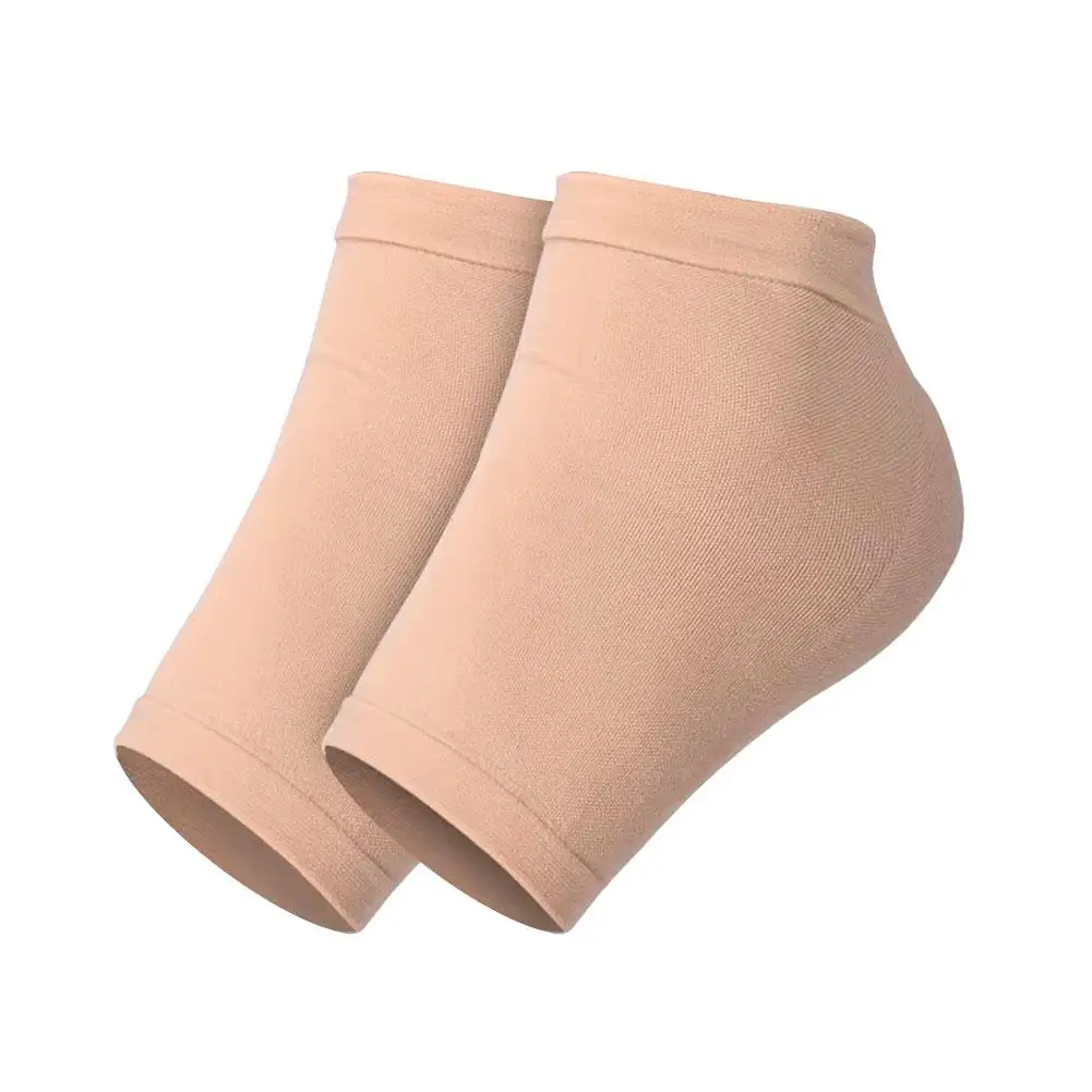 Chaussettes de soin des pieds en silicone, chaussettes fines en gel, soin hydratant, anti-Contation, talon de la peau, couvre-pieds en dentelle, J4c6, 1 paire