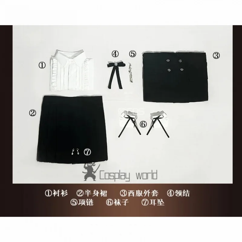 Encountering Dream Master Control Love and Deep Space Cosplay Costume Suit Uniform Carnival Christmas Halloween Play Clothes