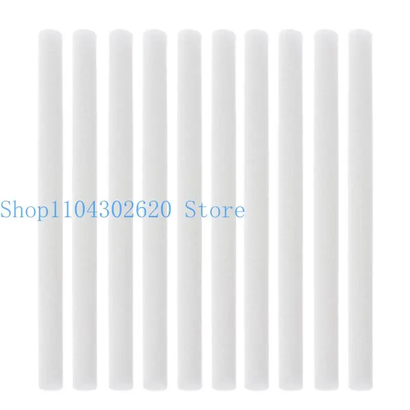 

652F Pack of 10 8mm Humidifier Sponge Wicks Humidifier Filter Rods set for Consistent Performances & Air Quality Improvement