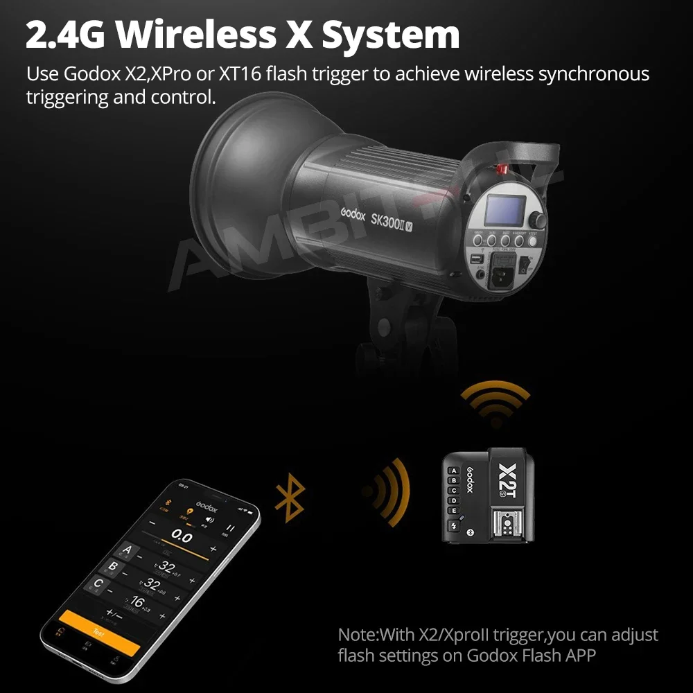 Originale SK400IIV Studio Flash Strobe Light Photography 400W flash light flash