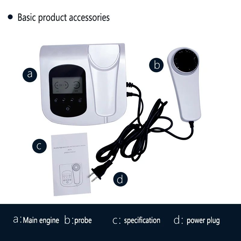 حار الباردة مدلك الوجه الفوتون تجديد تدليك الوجه جهاز الجمال رفع الجلد ثبات كول الدافئة المطرقة المسام مقدم