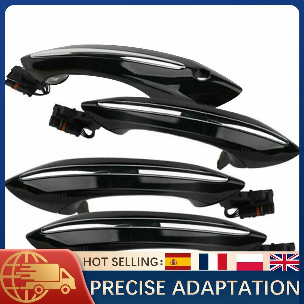 

Внешняя дверная ручка для BMW F10 F11 F01 F02 F06, комфортный доступ, бесключевой доступ, черная замена OE 51217231931, автомобильные аксессуары