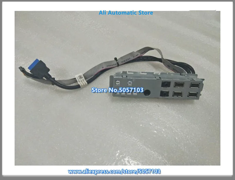 OPX 9010 7010 Front I/O USB+ Audio Module 0GVJ4G Small Chassis SFF