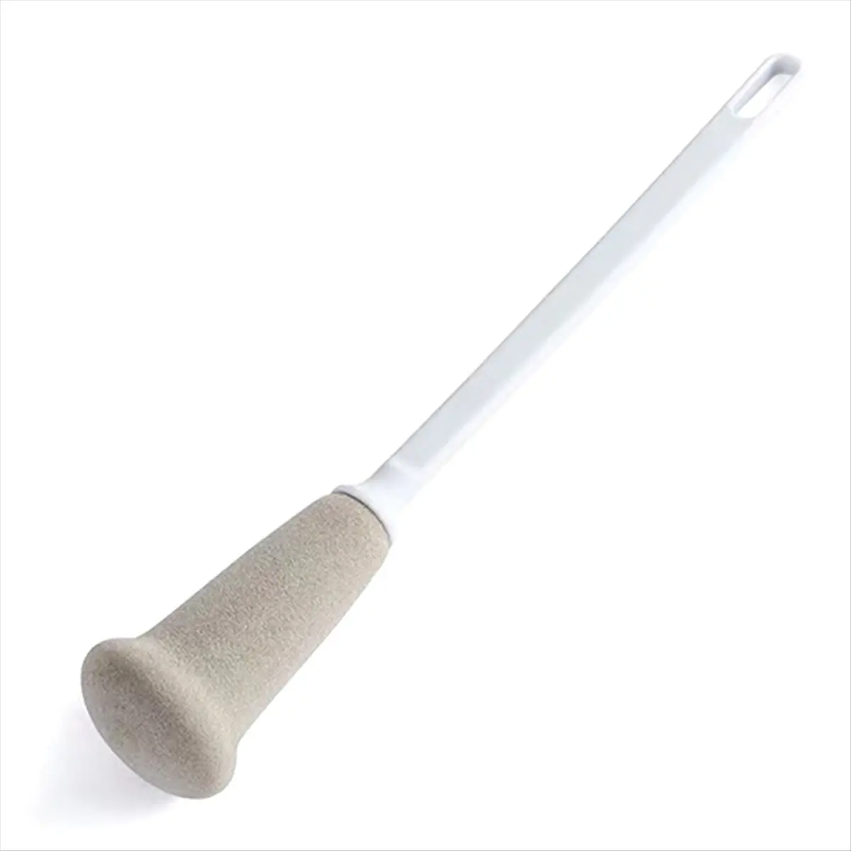 BHBL Long Handle Sponge Brush Kitchen Cleaning Supplies Bottle Cleaning Brush Cups Beers Jug Cleaned Kitchen Tool Gray