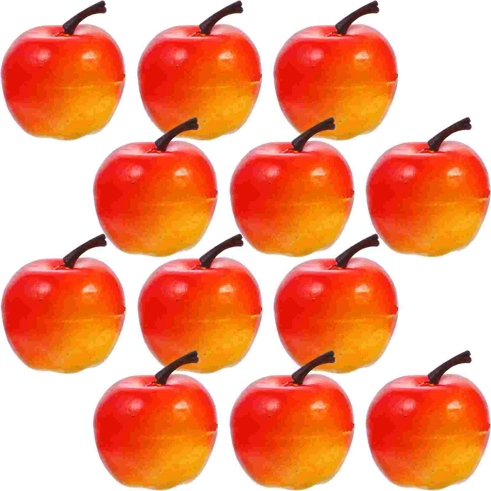 

60pcs Artificial Mini Fake Fruits Red Foam Decoration Photo Props Farmhouse Shelf nament Simulated Fruit Gifts