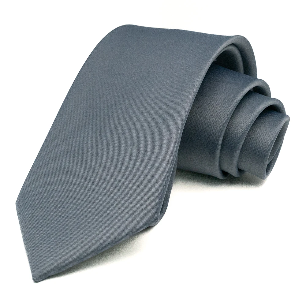 EASTEPIC 8 cm Salbeigrüne hochwertige Polyester-Krawatte für Herren, klassische Krawatte, Herren-Accessoire, einfarbig, Pink, Business-Konferenz – Detail 15