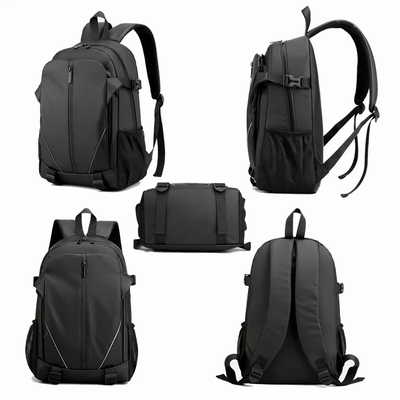 Large Capacity Leisure Schoolbag Sports Simple Men Universal Computer Backpack Water-repellent Travel Bag Backpack Women