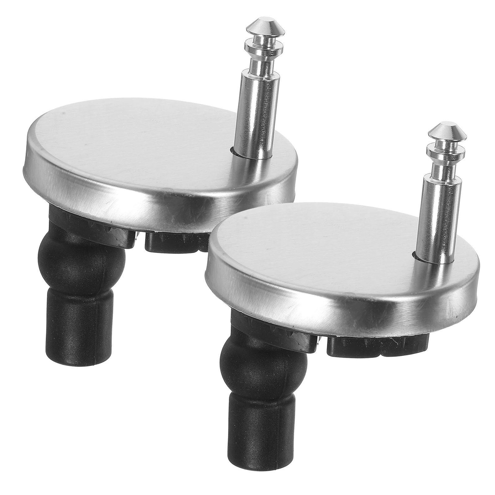 Vis de couvercle de siège de toilette, 2 pièces, conception Simple, utilisation pratique, remplacement de couvercle de toilette Standard universel