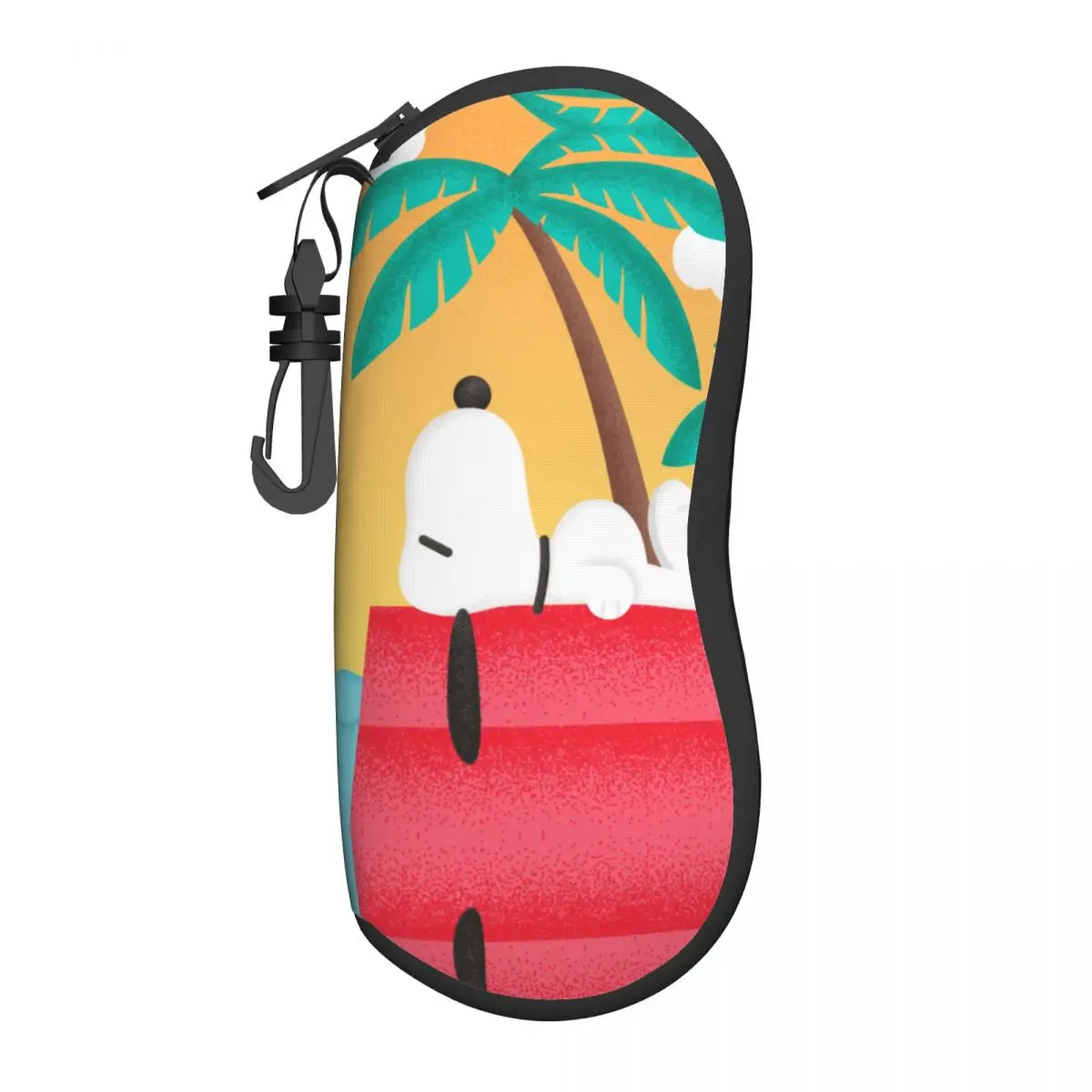 Snoopy Tropical Deco Dreams Glasses Case New Eyewear Protector Gift Eye Contacts Case