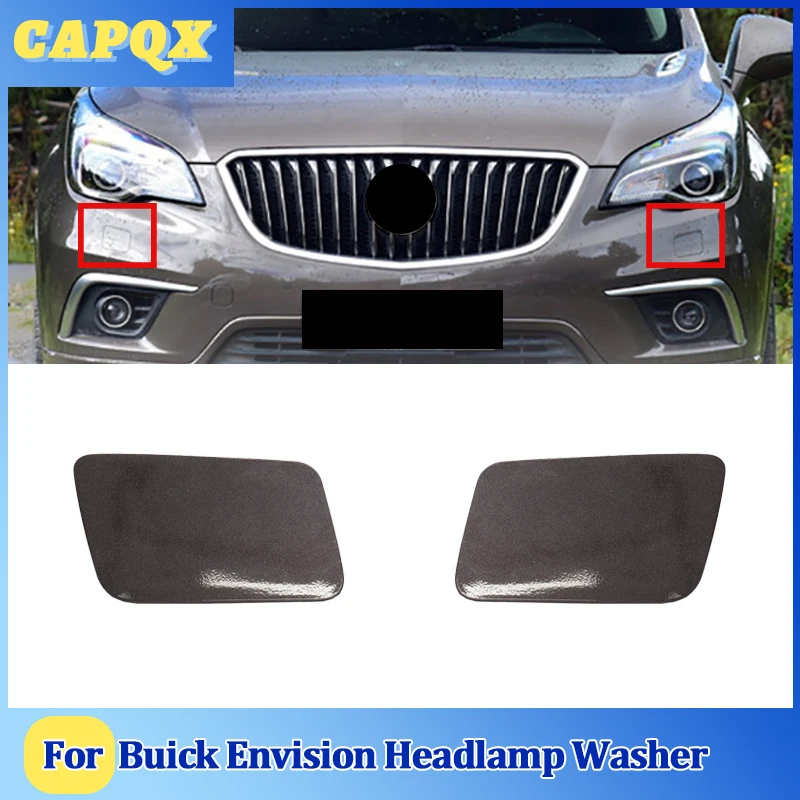 For Buick Envision  2014 15 16 17 Front Bumper Headlight Washer Spray Nozzle Cover Headlamp Washer Jet