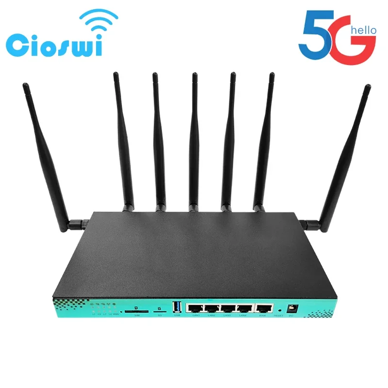 Zbtlink 4G 5G Router OpenWRT 2.4GHZ 5.8HZ 4 * Gagabit LAN 16MB 256MB SIM Card 1200M WiFi Access Point wi-fi 802.11AC