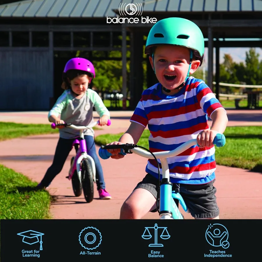 子供用バランスバイク、親御さんからも信頼されています |   調節可能で快適なシート、耐久性のあるタイヤ、対象年齢3～6歳