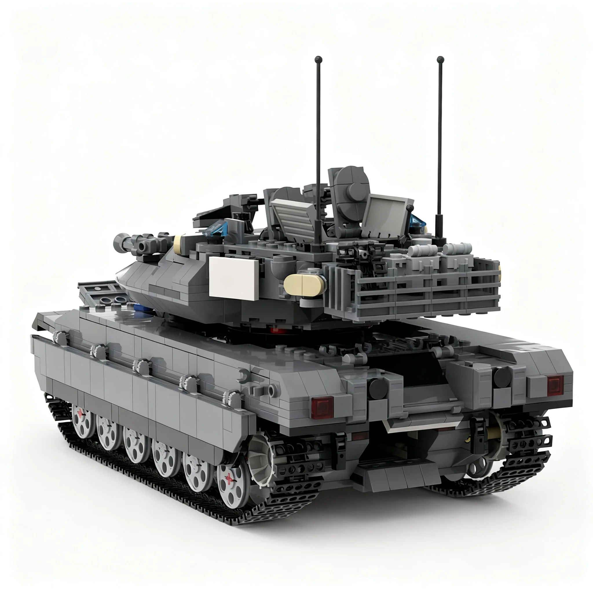 1605pcs MOC Merkava Mk4 Creator Creator Expert Model Building Blocks Construction Birthday Collection Assemble Brick Art 3D