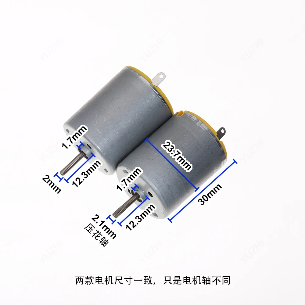 Micro RP-280CN Carbon Brush Motor DC 3V-12V High Speed Strong Magnetic Motor for Vehicle Toy Car Electric Grinding Pen