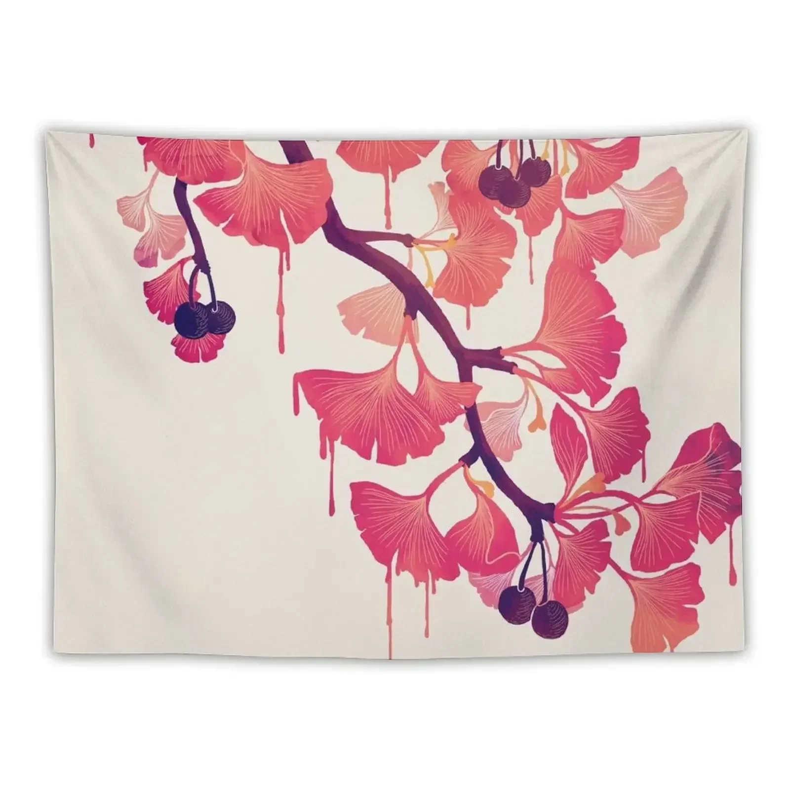 

O Ginkgo Tapestry Home Decoration Bedroom Decor Room Design Tapestry