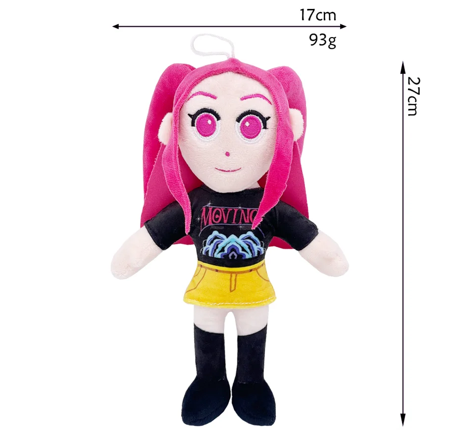 3 NOWE stylowe pluszaki Anime Kpop Demon Hunters, urocze pluszaki K-POP w kształcie tygrysa, miękkie wypchane dekoracje na biurko, zabawki, prezenty dla fanów, upominki na przyjęcia