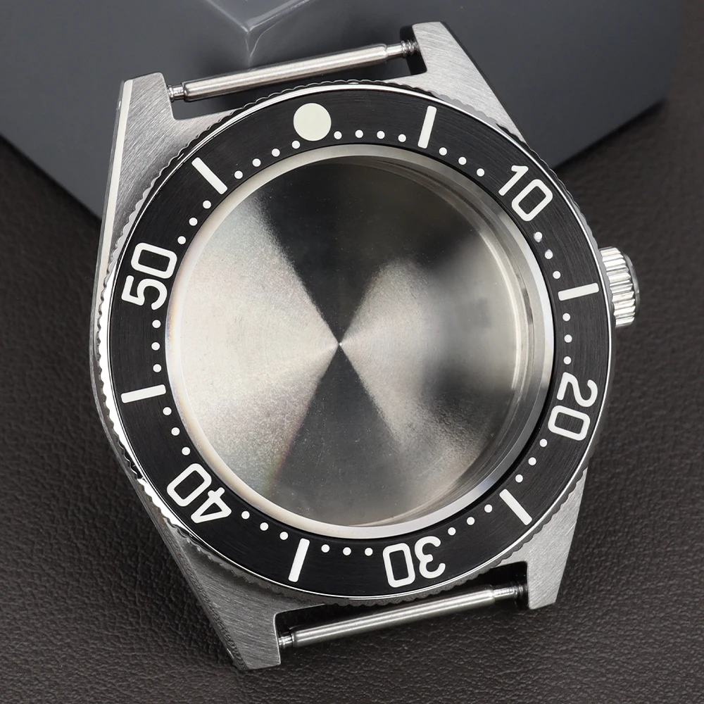 200m Diving 40mm Men's Watch Case Sapphire Glass For SPB149J1 NH35 NH36 NH38 NH70 NH72 Movement Mod Black Tiger Whale Spare Part