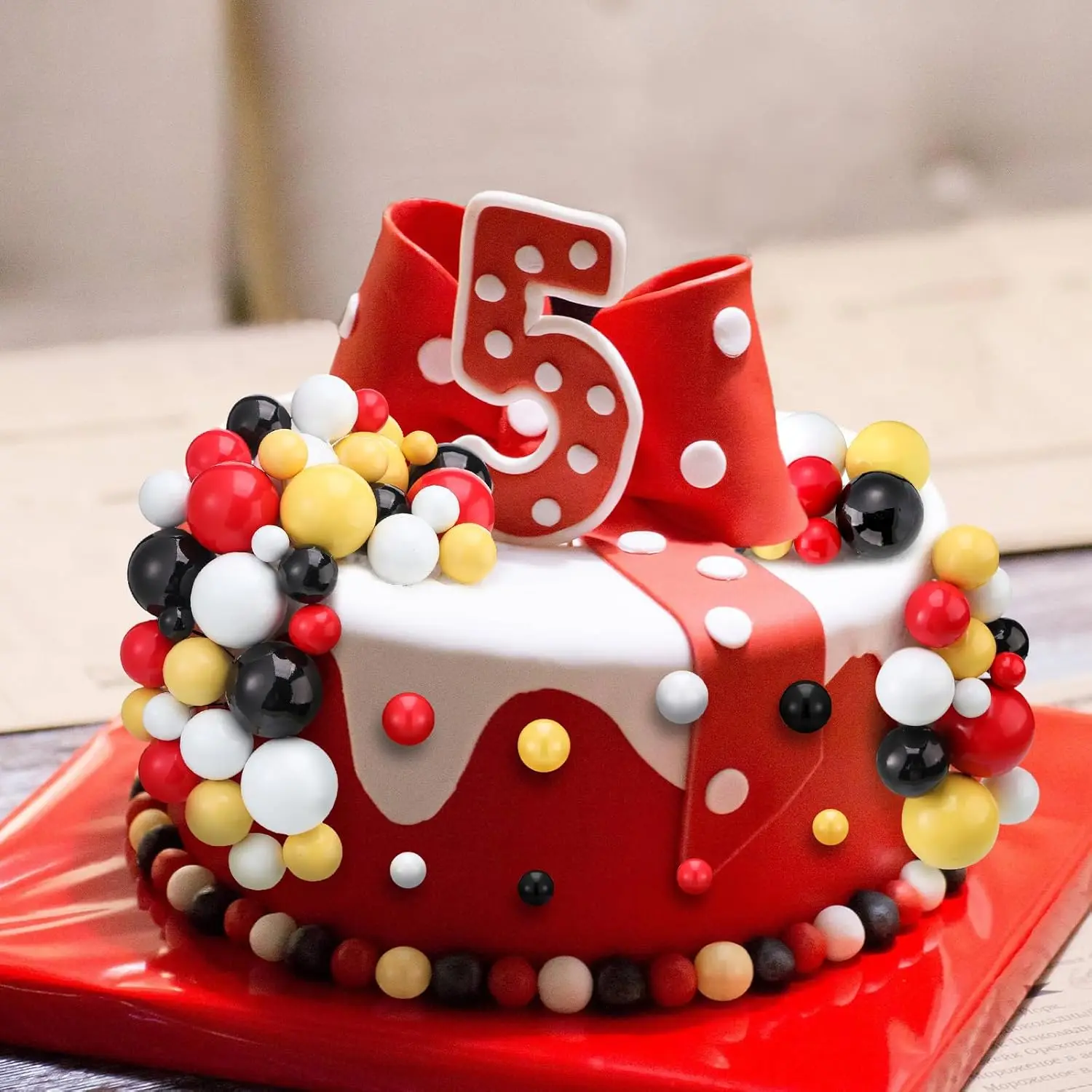 108-teilige Kugeln, Kuchendeckel, Luftballons, Cupcake-Topper, DIY-Luftballons, Cupcake-Topper für Hochzeit, Weihnachten, Jahrestag, Geburtstag – Detail 9