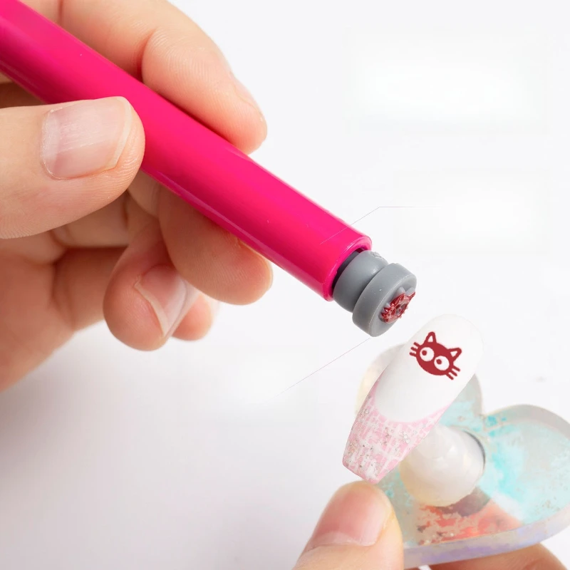 36/48 Pcs Set Nail Art Stamp Pen Easy DIY Nail Floral Butterfly Stamping Nail Graffiti Polishing Painting Drawing Manicure Tools
