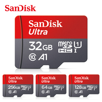 SanDisk Micro SD Card 32GB 64GB Video Monitoring Traffic memory card 128GB 256GB Max 512GB smartphone drone cardfor car