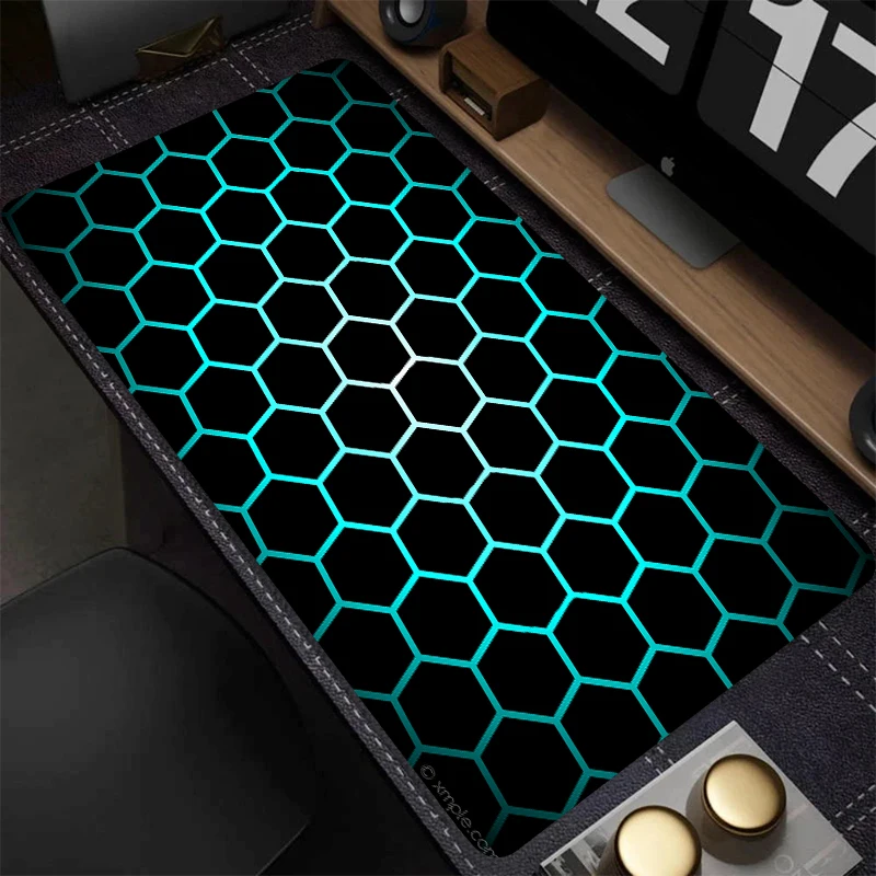 Honeycomb Gaming Mouse Pad, Large-size Gaming Mouse Pad with Precision Stitching,XXL Keyboard Pad Suitable for Office and Gaming
