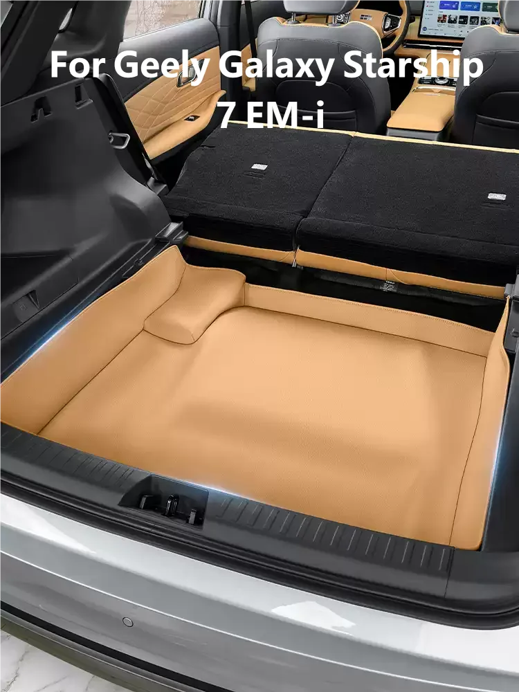 Car Interior Accessories For Geely Galaxy Starship 7 EM-i Geely EX5 EM-i 2026 Trunk Underfloor Storage Mat Tray Organizer Pad