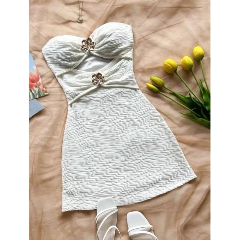 

New R 34988 Svel Hollow out Patchwork Metal Bule Texture Fabric Men's Casual Sportswear Set Autumn Seven Sve Length