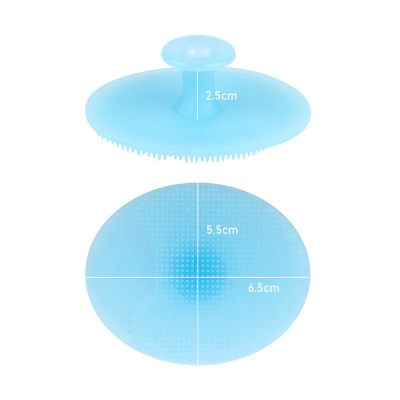 แปรงดูแลผิวหน้าซิลิโคน2ชิ้นอุปกรณ์ทำความสะอาดสิวหัวดำที่นวดทำความสะอาดผิวหน้าดูแลผิวอุปกรณ์ทำความสะอาดใบหน้าเพื่อความงาม