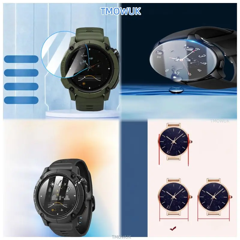 واقي شاشة من الزجاج المقسى Coros Nomad 9H، عالي الدقة مقاوم للصدمات، رفيع للغاية 0.3 مم، طبقة لمس مستجابة ​