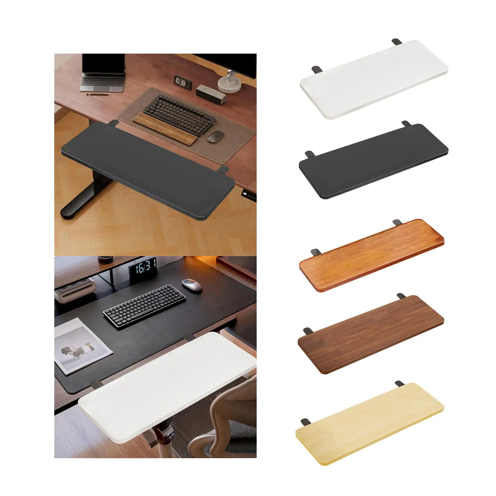 

Desk Extender Board Table Mount Multifunctional Sturdy Support Foldable Extension Attachment Wrist Support Arm Rest Expansion