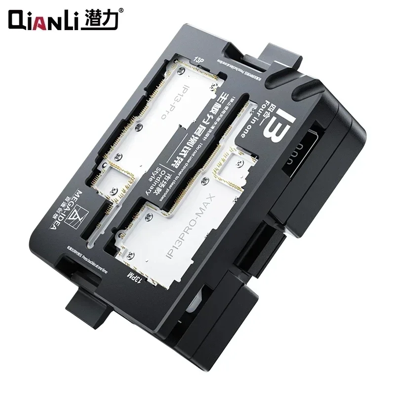 Accesorio de prueba de capa de placa base de MEGA-IDEA para i-Phone X/XS MAX/11/12/13 Pro MAX/14PM/15/16 probador de placa lógica como Qianli iScoket