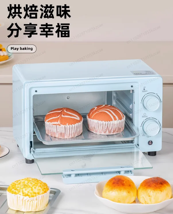 

10L Mini Oven Microwave Combo, 220V Household All-in-One for Baking Grilling Defrosting, Compact Space Saver