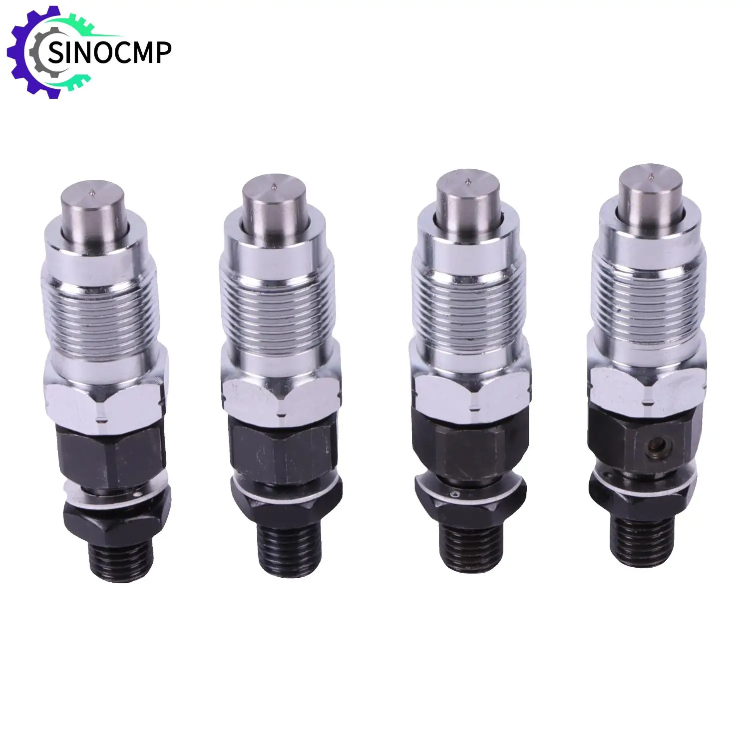 

SINOCMP 4Pcs Fuel Injectors 23600-67040 093500-7020 For 4 Cylinder Toyota Hilux and Ptado 1KZTE 1KZ-TE Engine Injector Nozzle