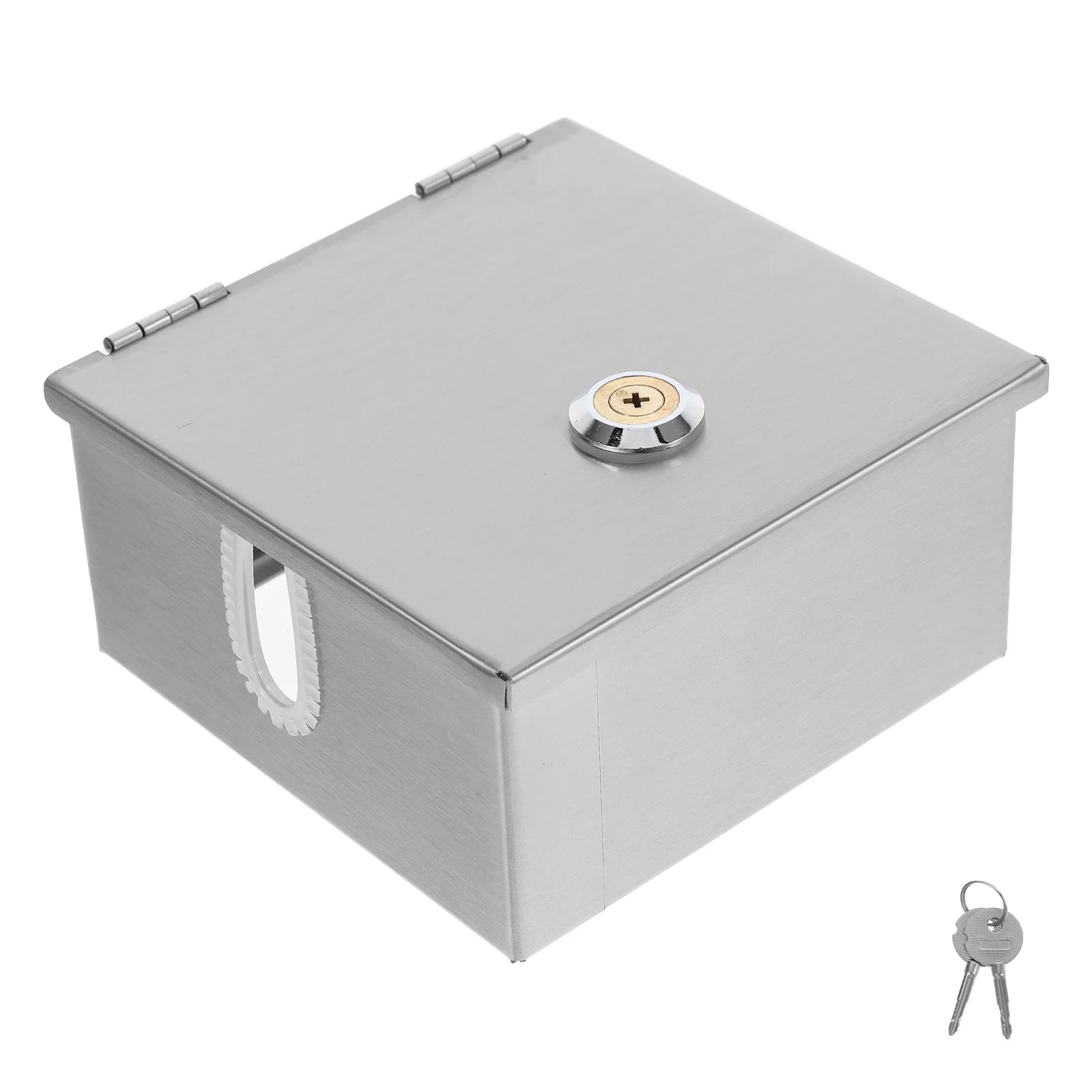 

Stainless Steel Electrical Box Waterproof Outlet Protector Splashproof Socket Cover For Ev Charging Station Outdoor Indoor Use