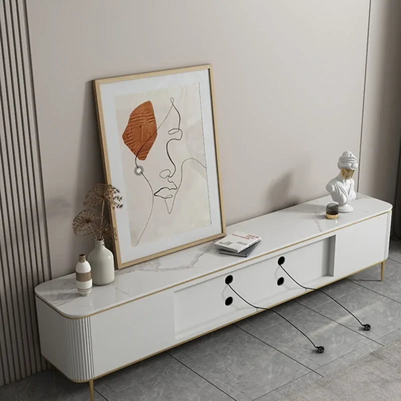 

Mobile Tv Cabinet Modern Nordic Showcase Shelf Wood Bookshelf Living Room White Cabinet Monitor Suporte Para Tv Salon Furniture