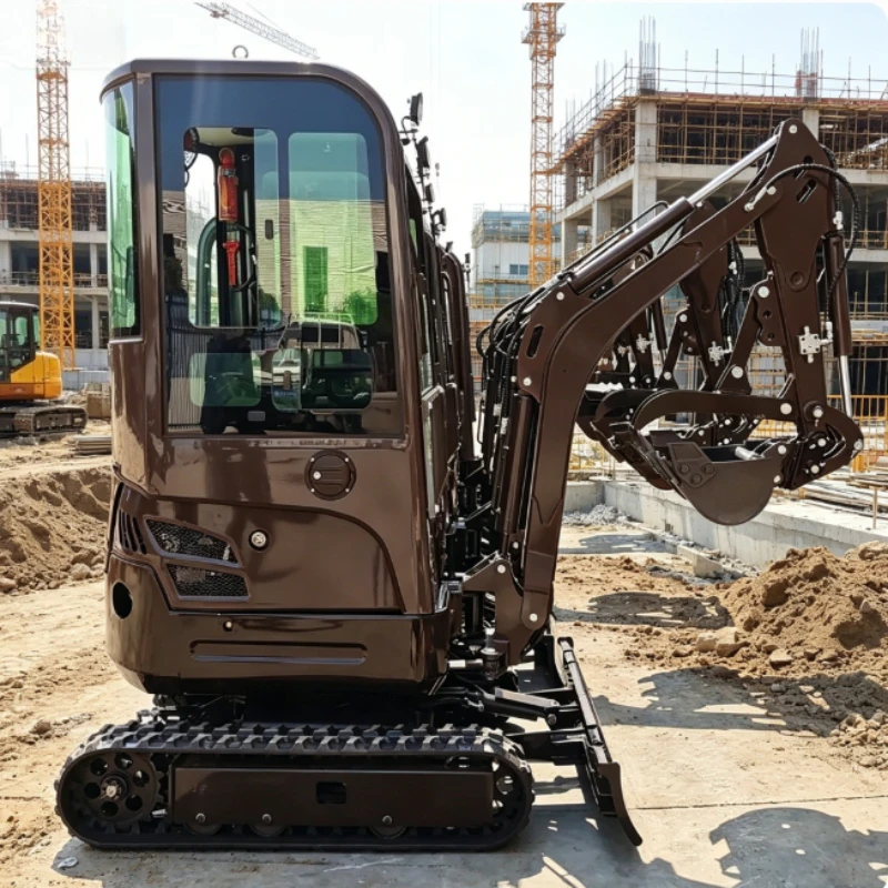 3 Ton Mini Excavator High Power Engine Complete Attachments for Large Farmland and Construction Projects