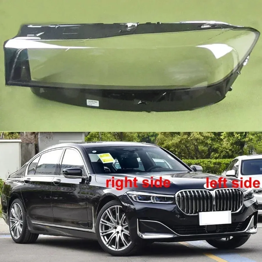 

For BMW 7 Series G11 G12 730i 740 750L 2019-2021 Headlamp Cover Shade Headlight Transparent Lampshade Lens Shell Plexiglass