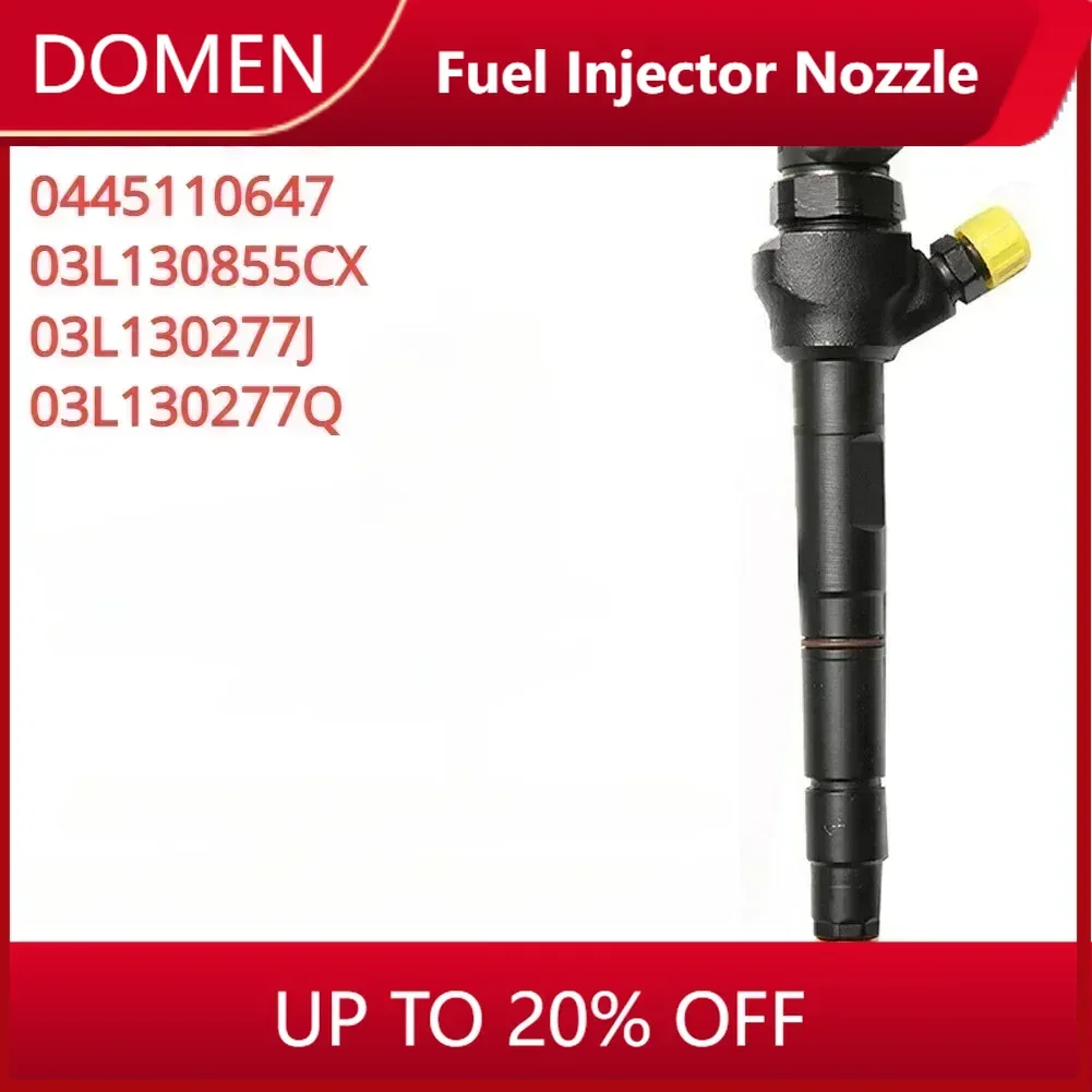 

New Diesel Fuel Injector For VW Amarok Audi A4 A6 Q5 Skoda Seat 2.0TDI 0445110369 03L130277J 0445110646 03L130277Q