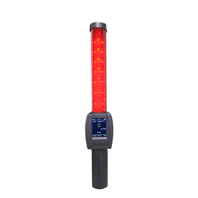 High Precision Non‑Contact Breath Alcohol Tester, Blow‑In Breathalyzer for Drunk Driving Check