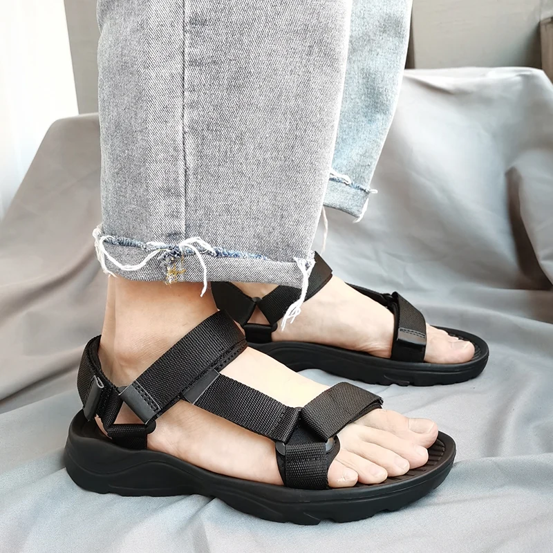 casual, fashionable, classic, versatile, trendyy casual sandals, non-slip, wear-resistant, high-looking sandals, outdoor casual slippers, indoor