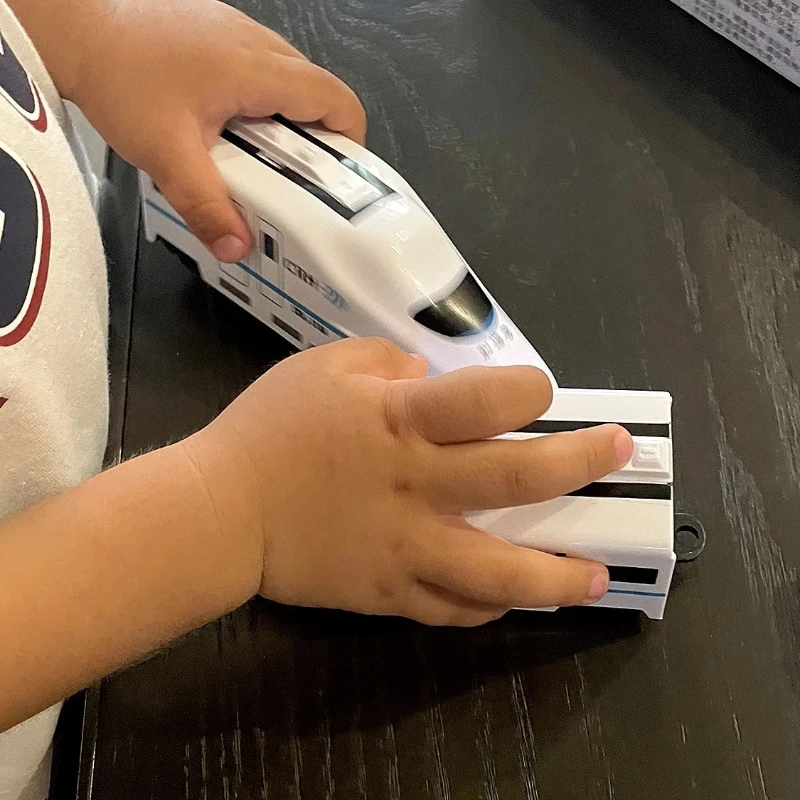 

Harmony High-Speed Train Toy,Free Assembly & Remote Control,with Real Sound and Lights,Cultivates Railway Knowledge for Children
