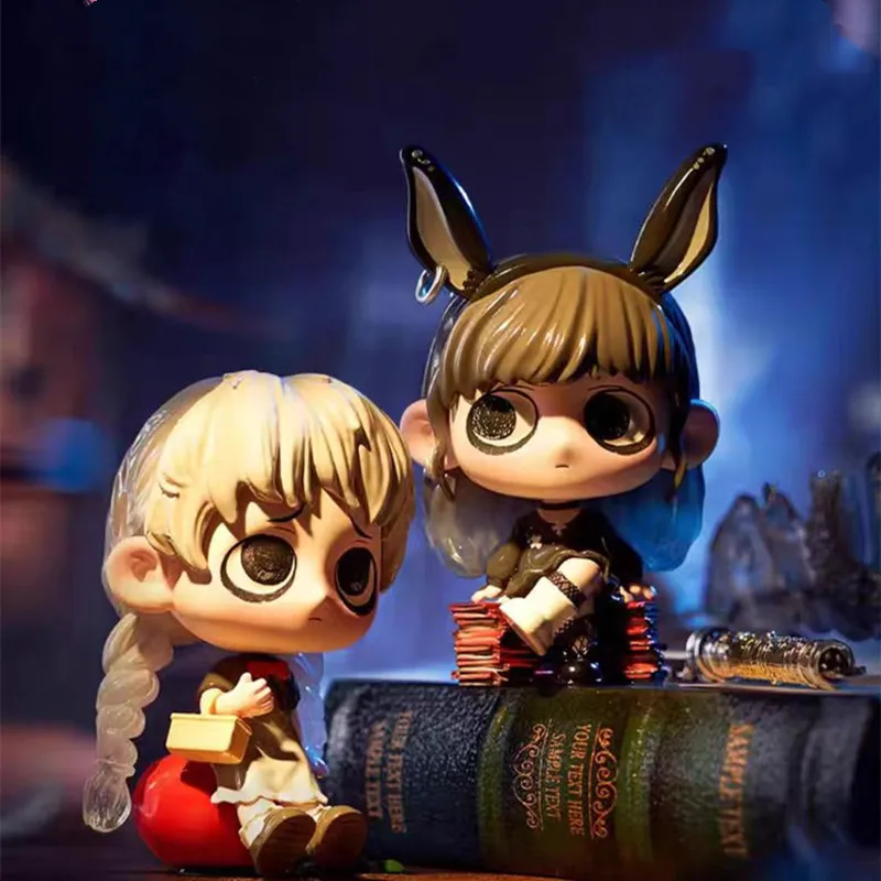 Original KIKI Punk Dark Style Series Blind Box Toys Model Confirm Style Cute Anime Figure Gift Surprise Box