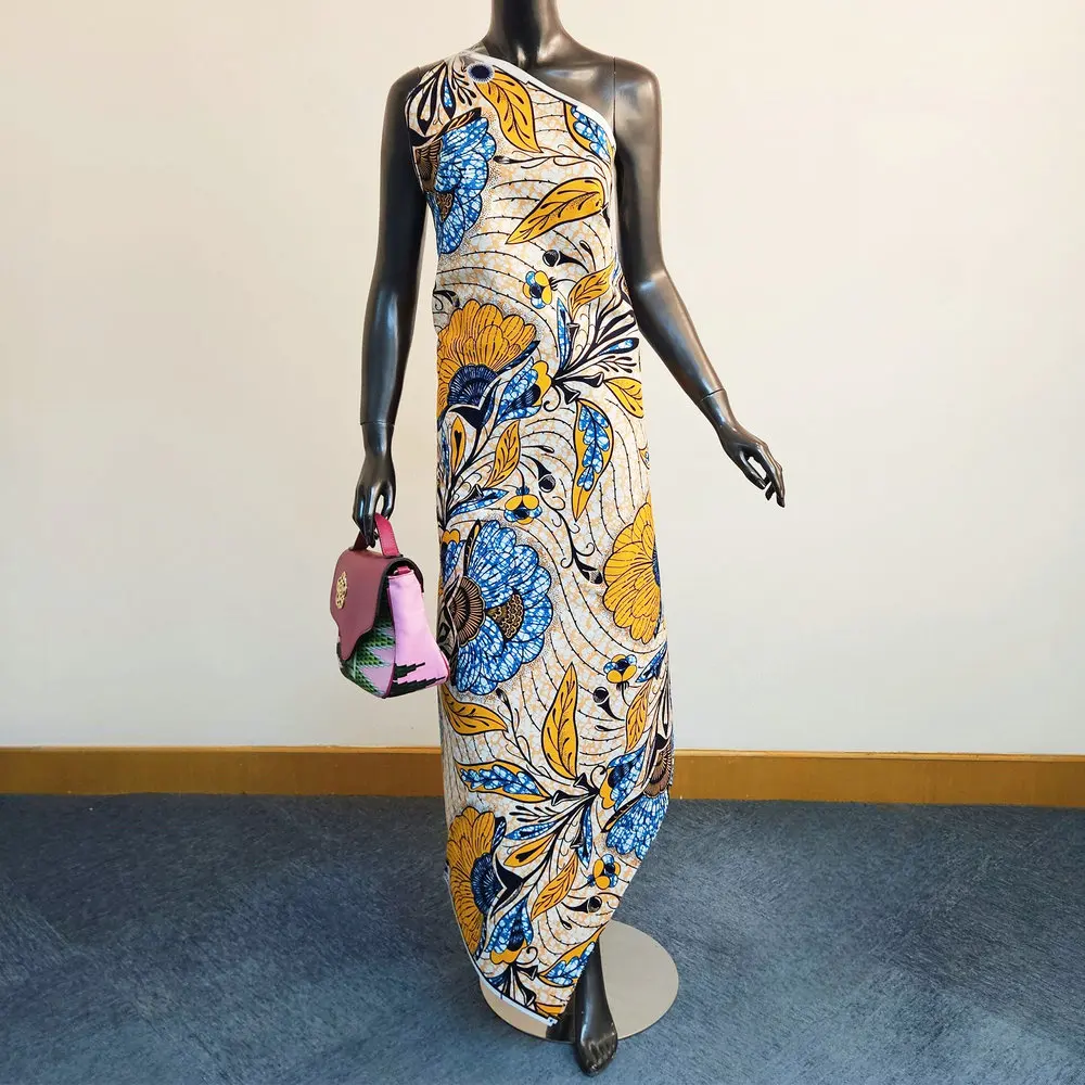 تصميم جديد 2025، نسيج شمع سوبر هولاند عالي الجودة، قماش الخاصرة الأفريقية، نسيج شمع قطن 100% للملابس #3