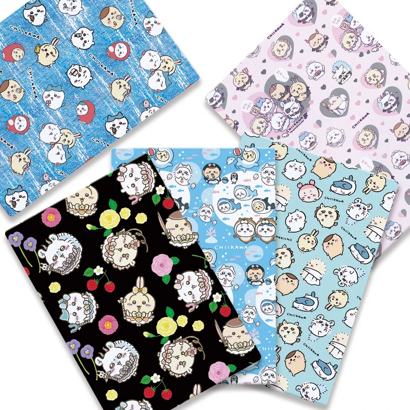 

Hot-selling cartoon DIY handcraft patchwork sewing fabric, 140 cm wide, children's printed fabric, baby home clothing fabric.