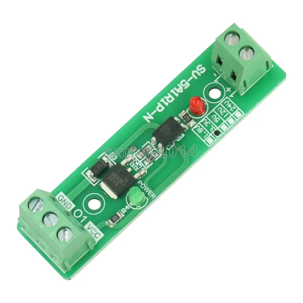 One 1CH 1 Channel R elay Driver Module Photoelectric Isolation Board Module Input NPN/PNP PLC MO With Control Signal For arduino