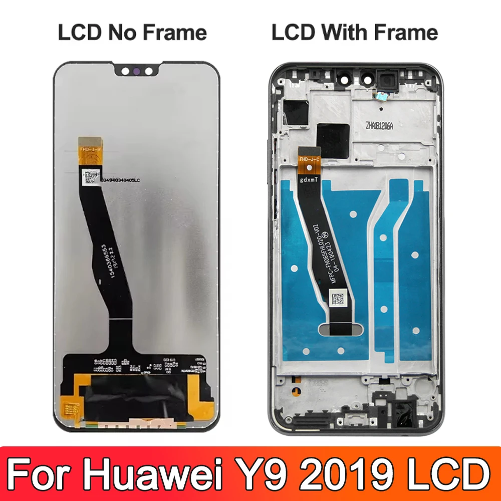 For HUAWEI Y9 2019 6.5\'\'For Enjoy 9 Plus JKM-LX1 LX2 LX3 AL00 LCD Display Touch Screen Digitizer Assembly Replacement